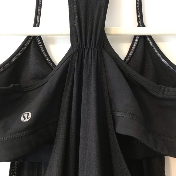 Lululemon No Limits Tank - Black- Size 6 - Picture 4 of 5